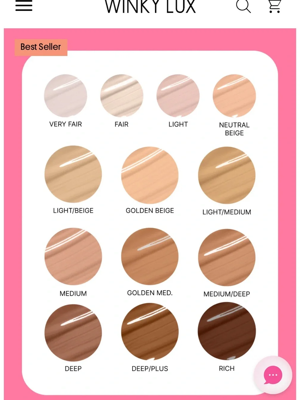 Winky Lux Under Eye Concealer- Fair